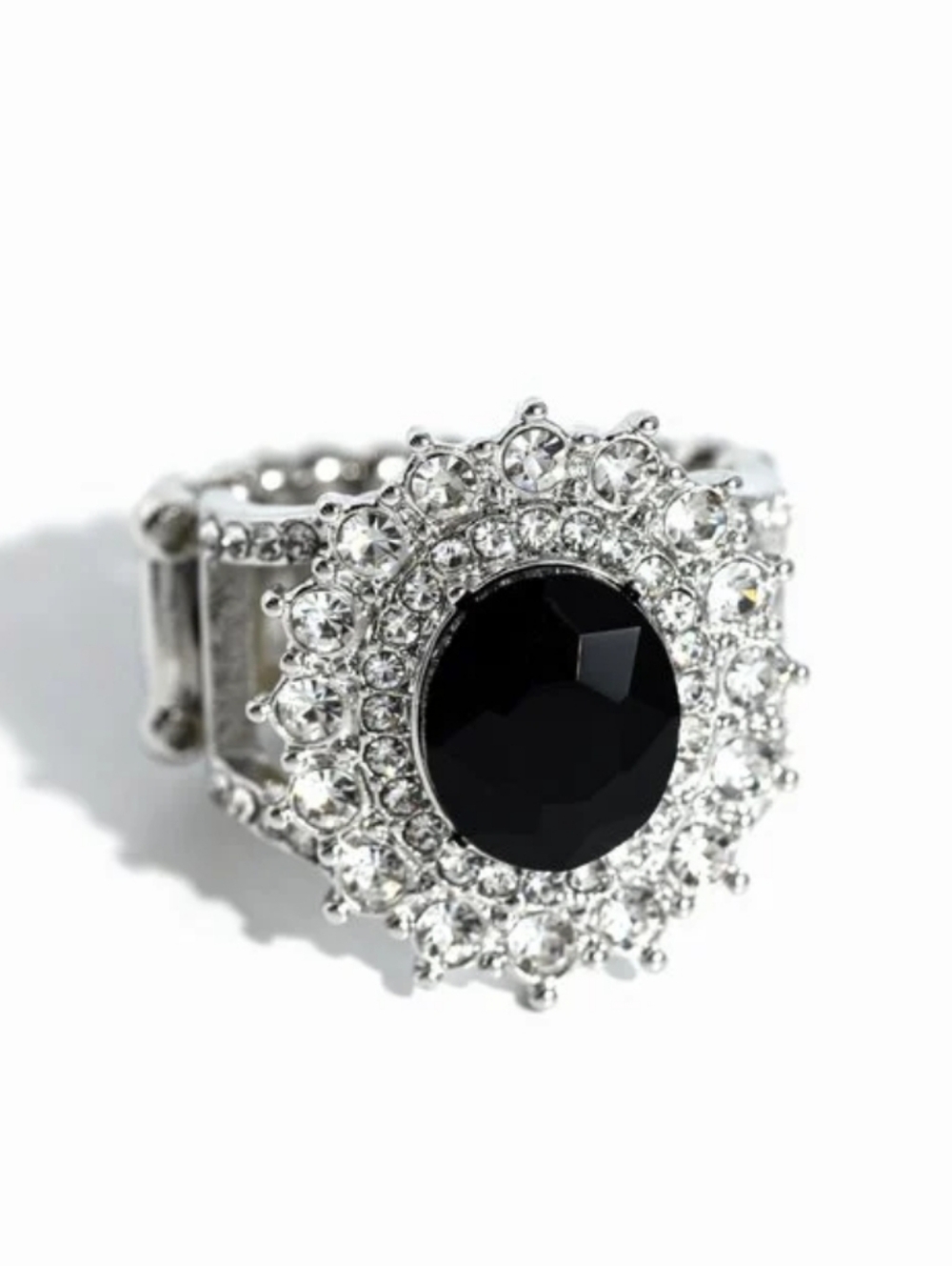 Paparazzi Layered Luminescence Black  Ring